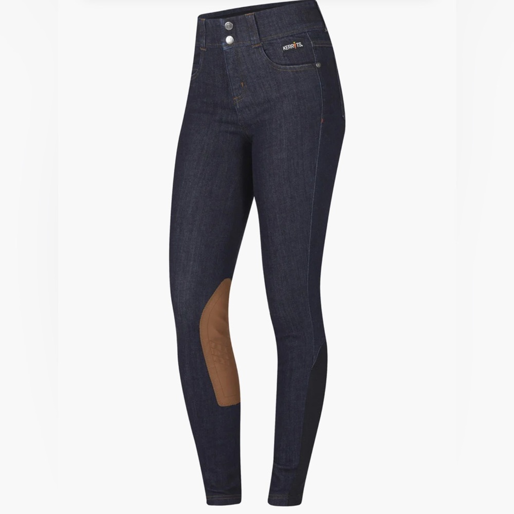 Kerrits Denim Stretch knees pad riding pant